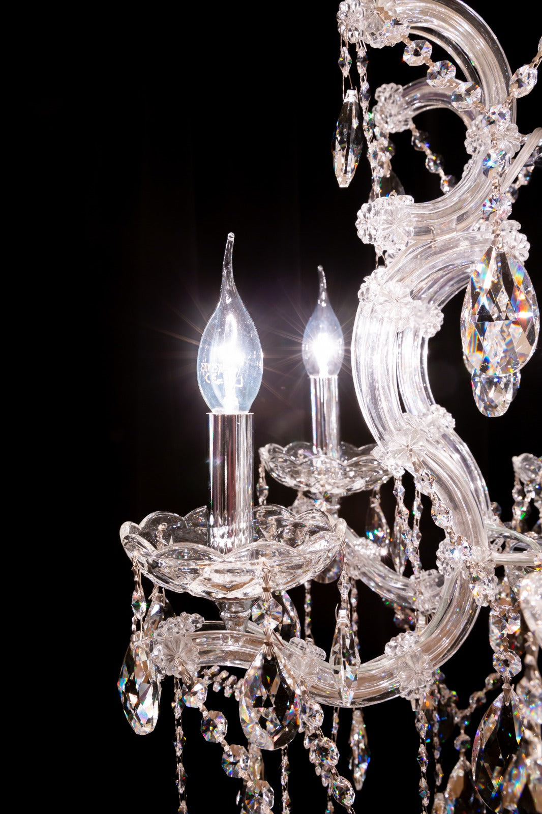 Classic Maria Theresa chandelier Alexandra 6 lights with Swarovski